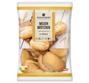 BÄCKERKRÖNUNG Weizenbrötchen