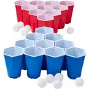 Bild 1 von Bier-Pong-Set sechseckig, 30 Teile