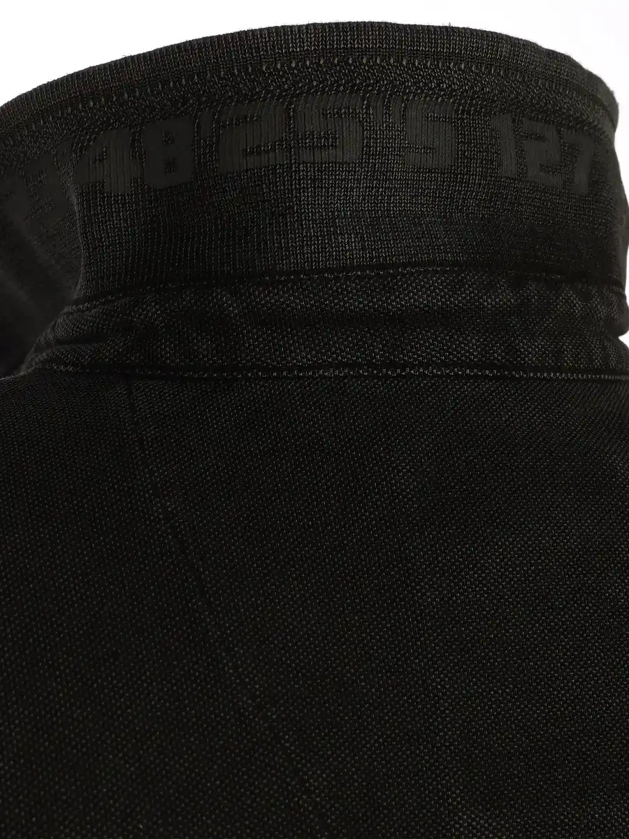 Bild 3 von Herren Poloshirt mit vielen Details Schwarz