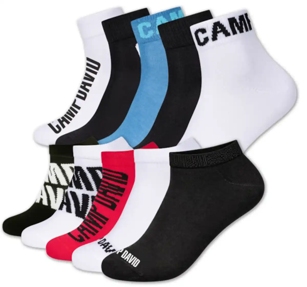 Bild 1 von CAMP DAVID Quarter- oder Sneakersocken*