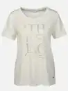 Bild 1 von Damen Shirt mit Strass-Applikation Weiß