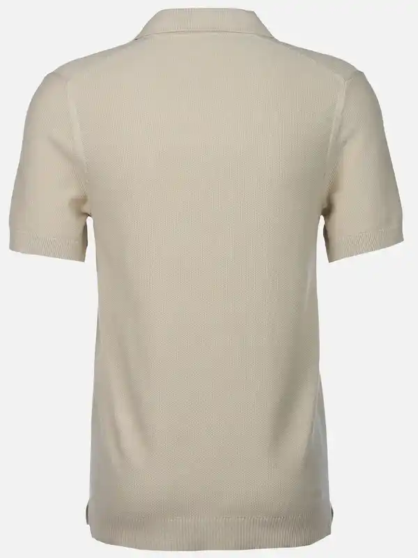 Bild 2 von Herren Poloshirt mit Struktur Beige