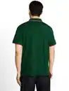Bild 1 von Herren Poloshirt mit Schriftzug-Print Grün