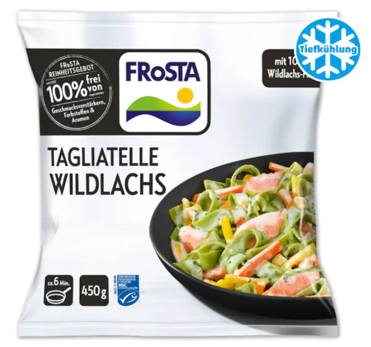 Bild 1 von FROSTA Fertiggericht Tagliatelle Wildlachs*