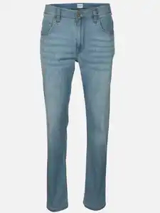 Herren Jeans mit geradem Bein Blau