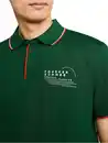 Bild 2 von Herren Poloshirt mit Schriftzug-Print Grün