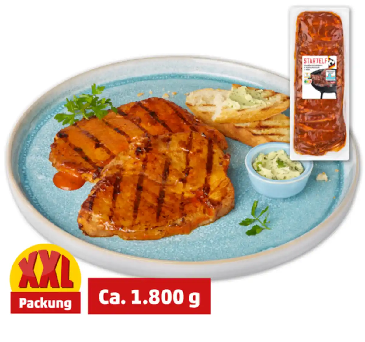Bild 1 von STARTELF Schweine-Nackensteaks*