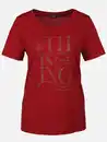 Bild 1 von Damen Shirt mit Strass-Applikation Rot
