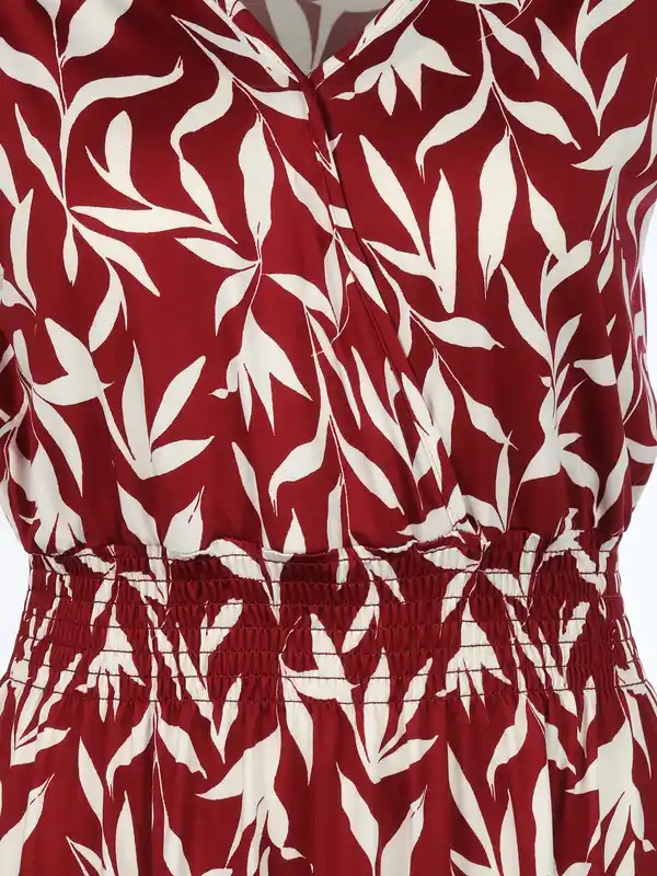 Bild 3 von Damen Jersey Kleid Ärmellos Rot
