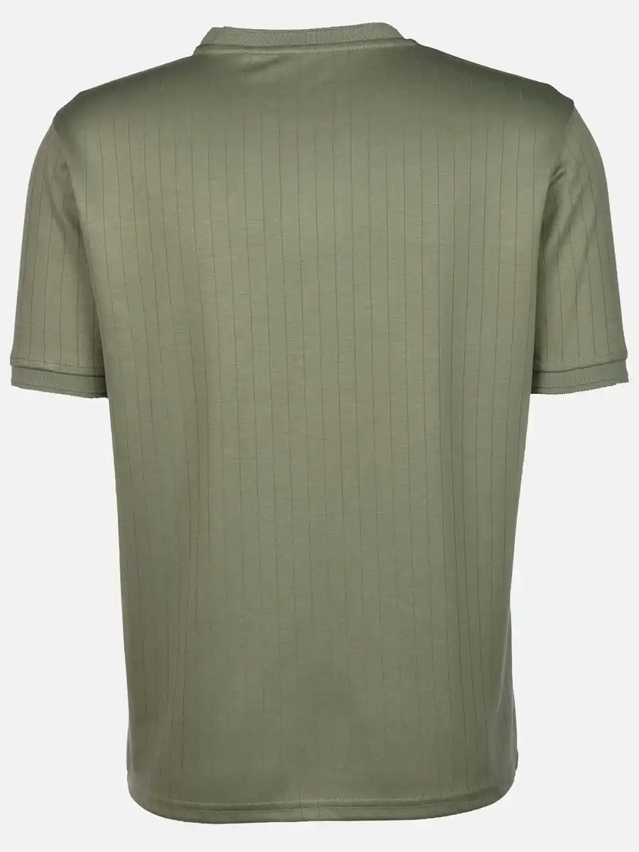 Bild 2 von Herren T-Shirt mit feinen Streifen Grün