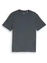 Bild 3 von Herren T-Shirt in melierter Optik Blau