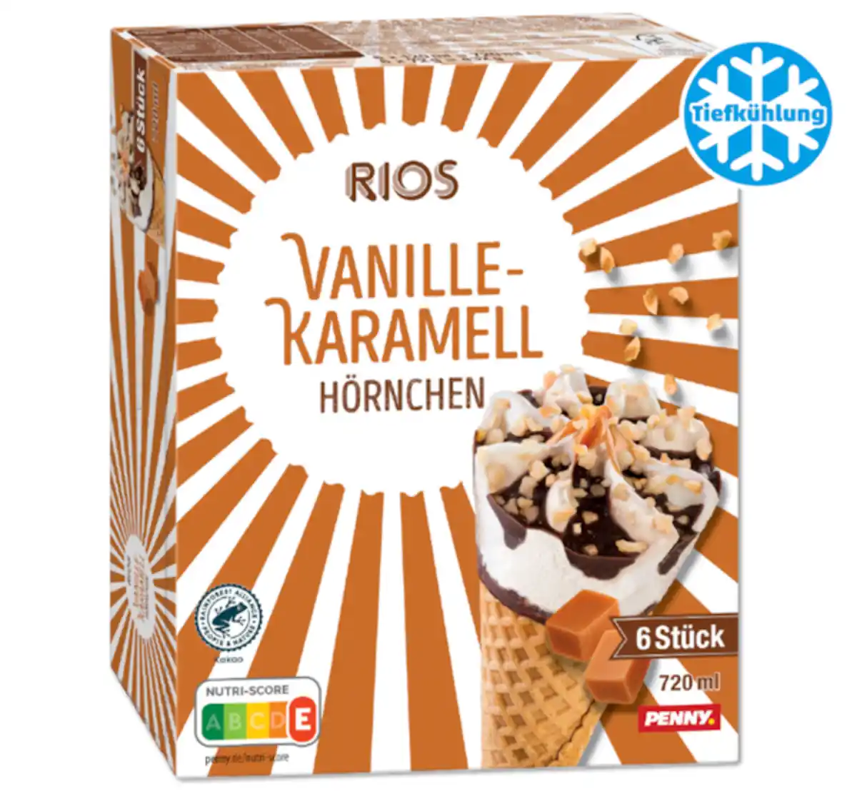 Bild 1 von RIOS Vanille-Karamell Hörnchen*