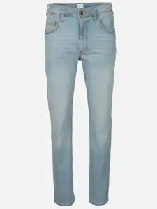 Herren Jeans mit geradem Bein Blau