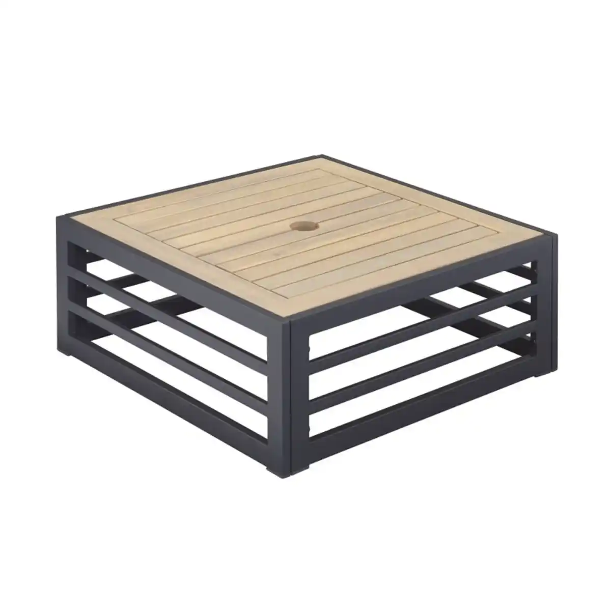 Bild 1 von Beistelltisch 'Carina' Stahl/Holz 60 x 25 x 60 cm