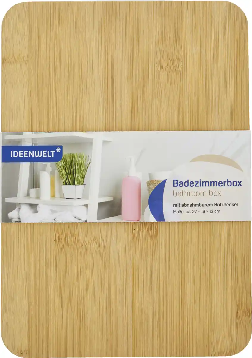 Bild 2 von IDEENWELT Badezimmerbox groß weiß