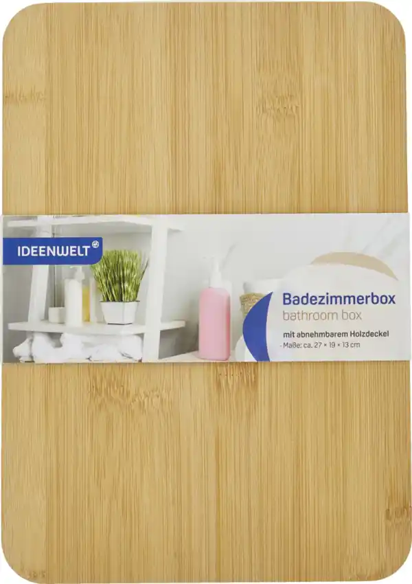 Bild 2 von IDEENWELT Badezimmerbox groß weiß