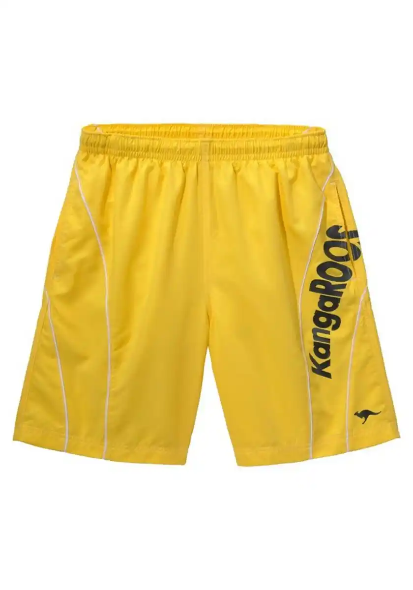 Bild 1 von KangaROOS Badeshorts mit Kangaroos Schriftzug