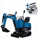 Bild 1 von Scheppach Mini-Bagger 'EXC815' XXL-Set 8,5 PS