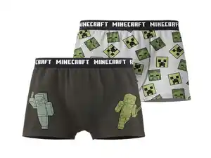 Jungen Boxershorts Doppelpack »Minecraft & Pokémon«