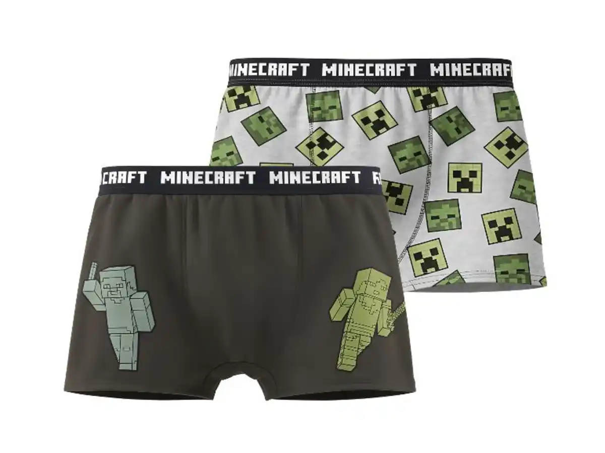 Bild 1 von Jungen Boxershorts Doppelpack »Minecraft & Pokémon«