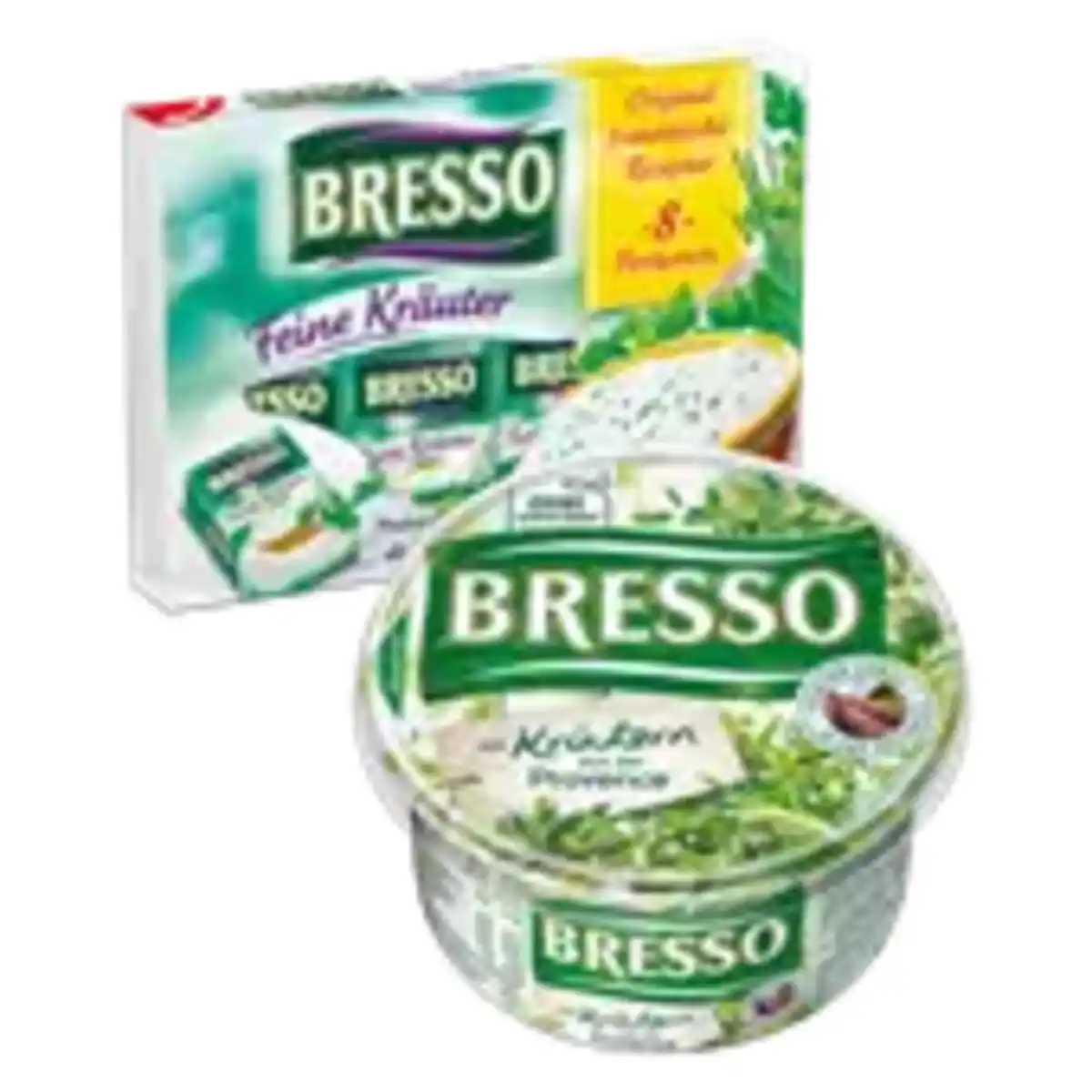 Bild 1 von BRESSO Frischkäse oder Portionen Feine Kräuter