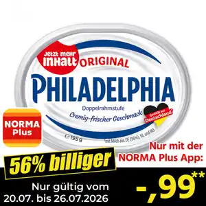 Philadelphia Frischkäsezubereitung