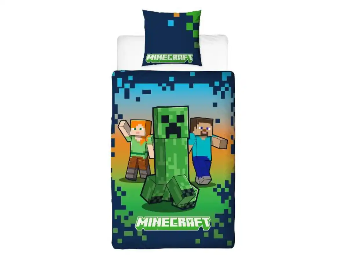 Bild 1 von Wendebettwäsche »Minecraft / Pokémon«, 135 x 200 cm