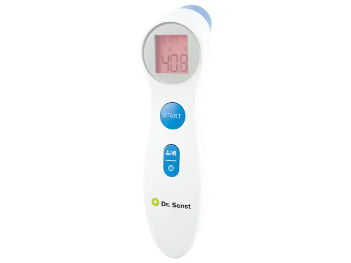 Bild 1 von DR. SENST Stirn-Thermometer, 2in1, mit Infrarot-Sensor