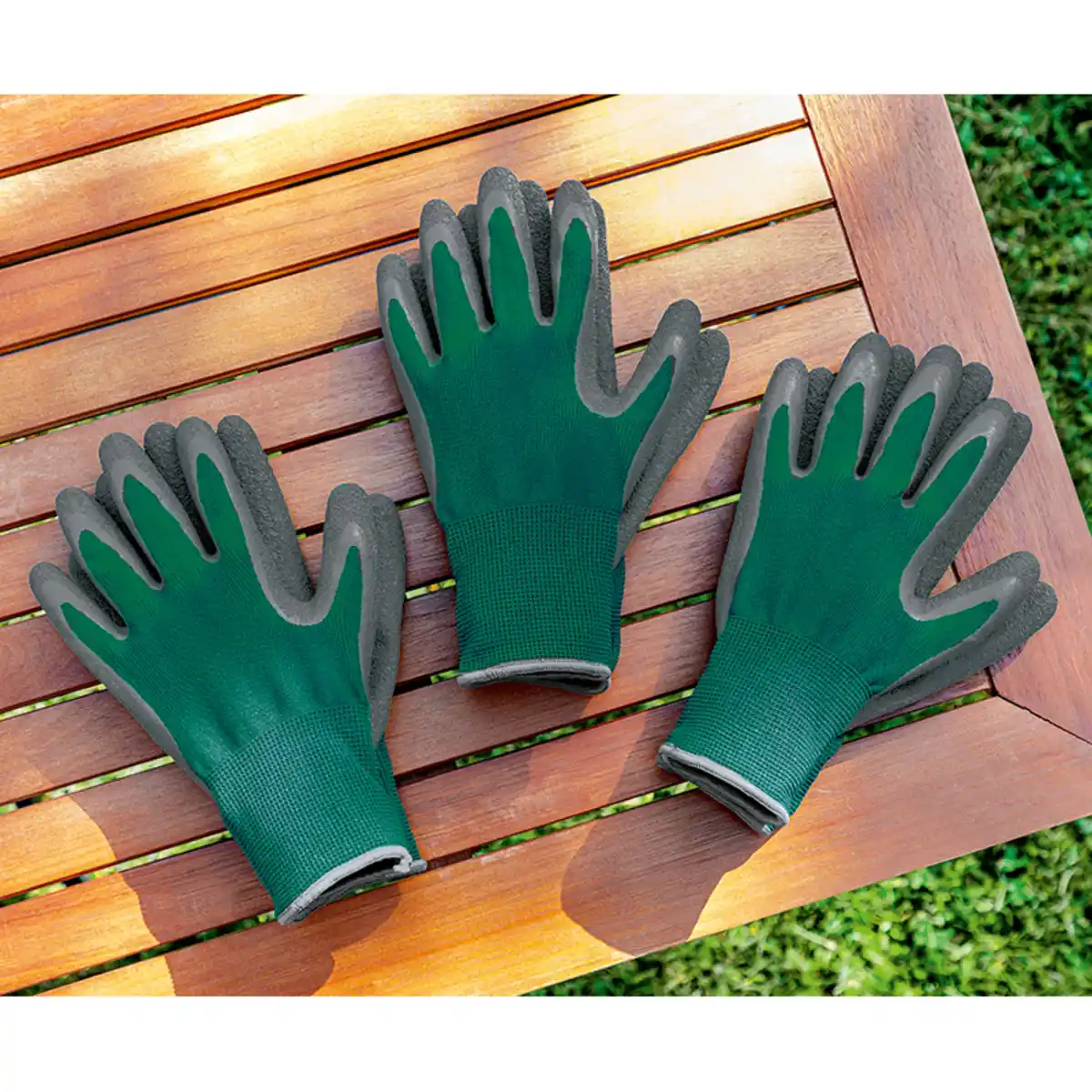 Bild 1 von Powertec Garden Gartenhandschuhe 3 Paar