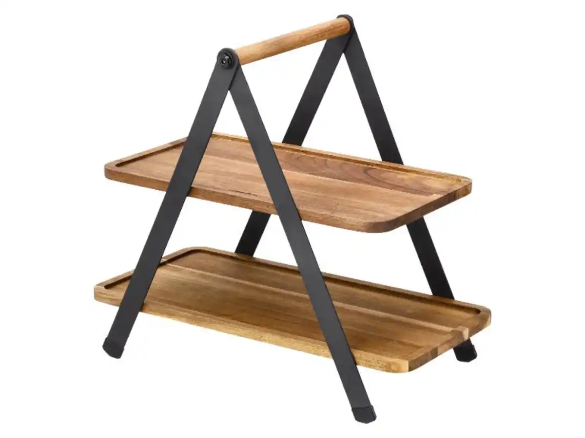 Bild 1 von SILVERCREST® Etagere mit Akazienholz
