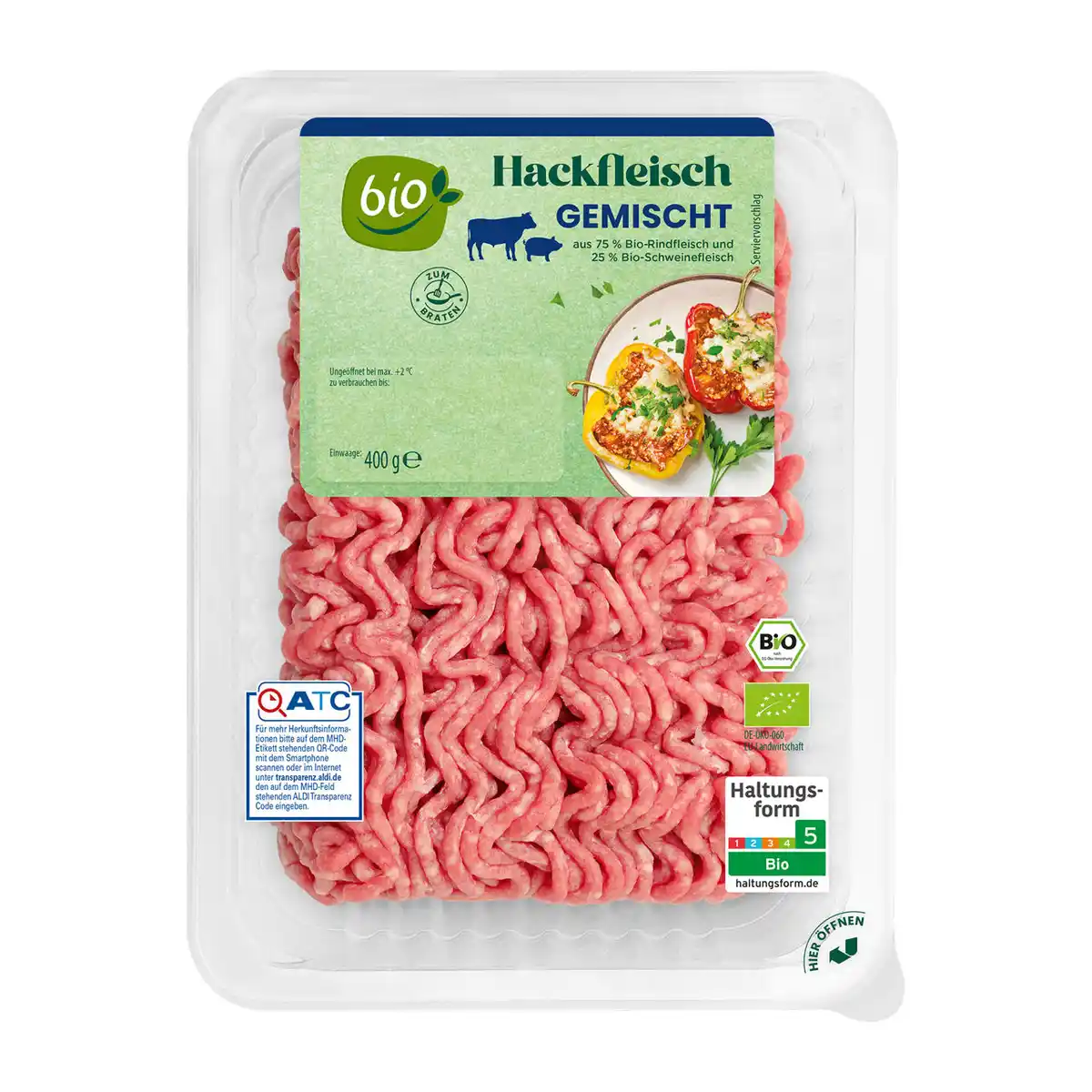 Bild 1 von BIO Hackfleisch gemischt