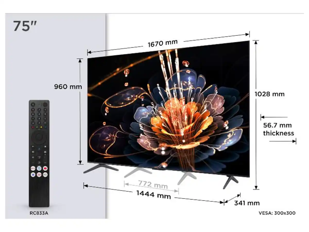 Bild 2 von TCL 75 Zoll MiniLED TV (75C61KS)