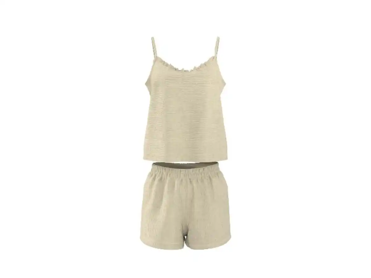 Bild 2 von ESMARA® Damen Shorty Musselin-Pyjama