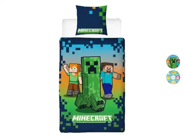 Bild 3 von Wendebettwäsche »Minecraft / Pokémon«, 135 x 200 cm