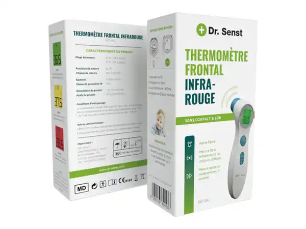 Bild 2 von DR. SENST Stirn-Thermometer, 2in1, mit Infrarot-Sensor