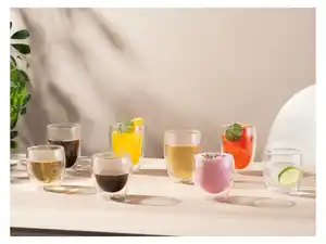 BODUM Doppelwandiges Gläser Set »Pavina«, 8-teilig