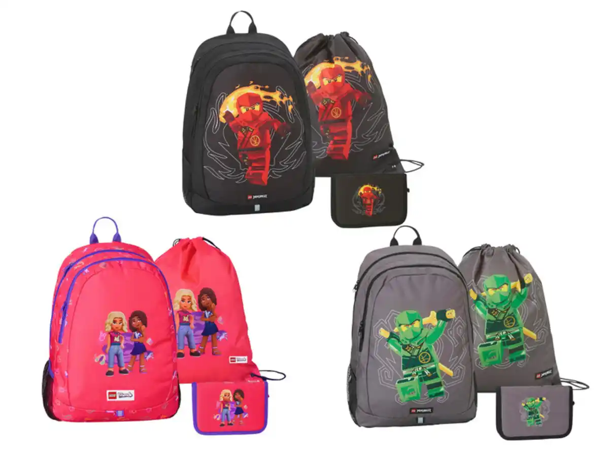 Bild 3 von LEGO Schulranzen Set »Light«, 3-teilig
