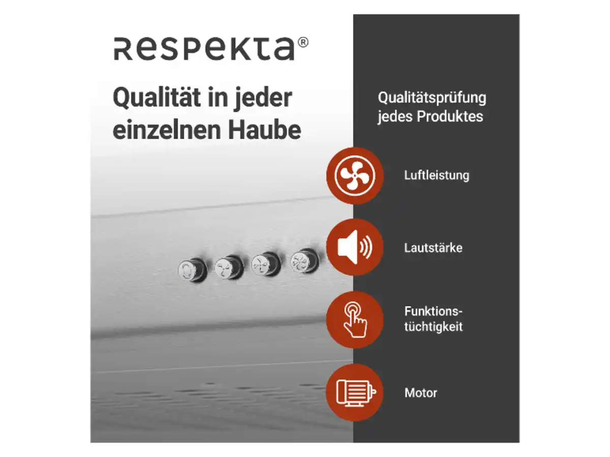 Bild 2 von RESPEKTA Unterbauhaube ohne Glasschrim