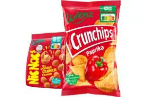 Lorenz Crunchips oder Nic Nac’s
