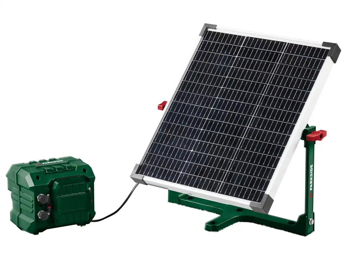 Bild 3 von PARKSIDE® 20 V Akku-Solar-Ladestation für Mähroboter »PASLM 25 A1«, mit Akku