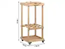 Bild 2 von DOBAR Mobiler Gartengerätehalter auf Rollen