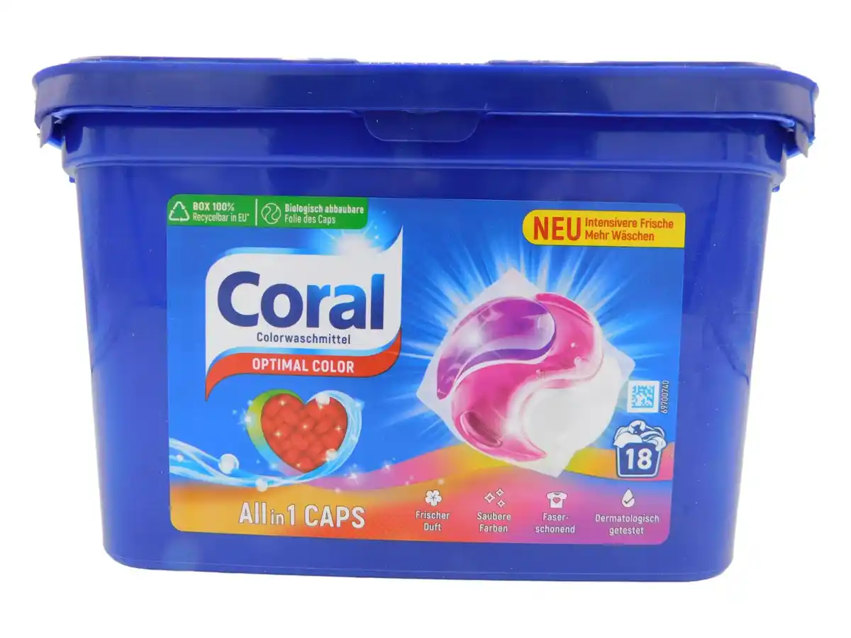 Bild 2 von Coral Waschmittel Caps
