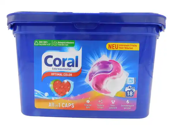 Bild 2 von Coral Waschmittel Caps