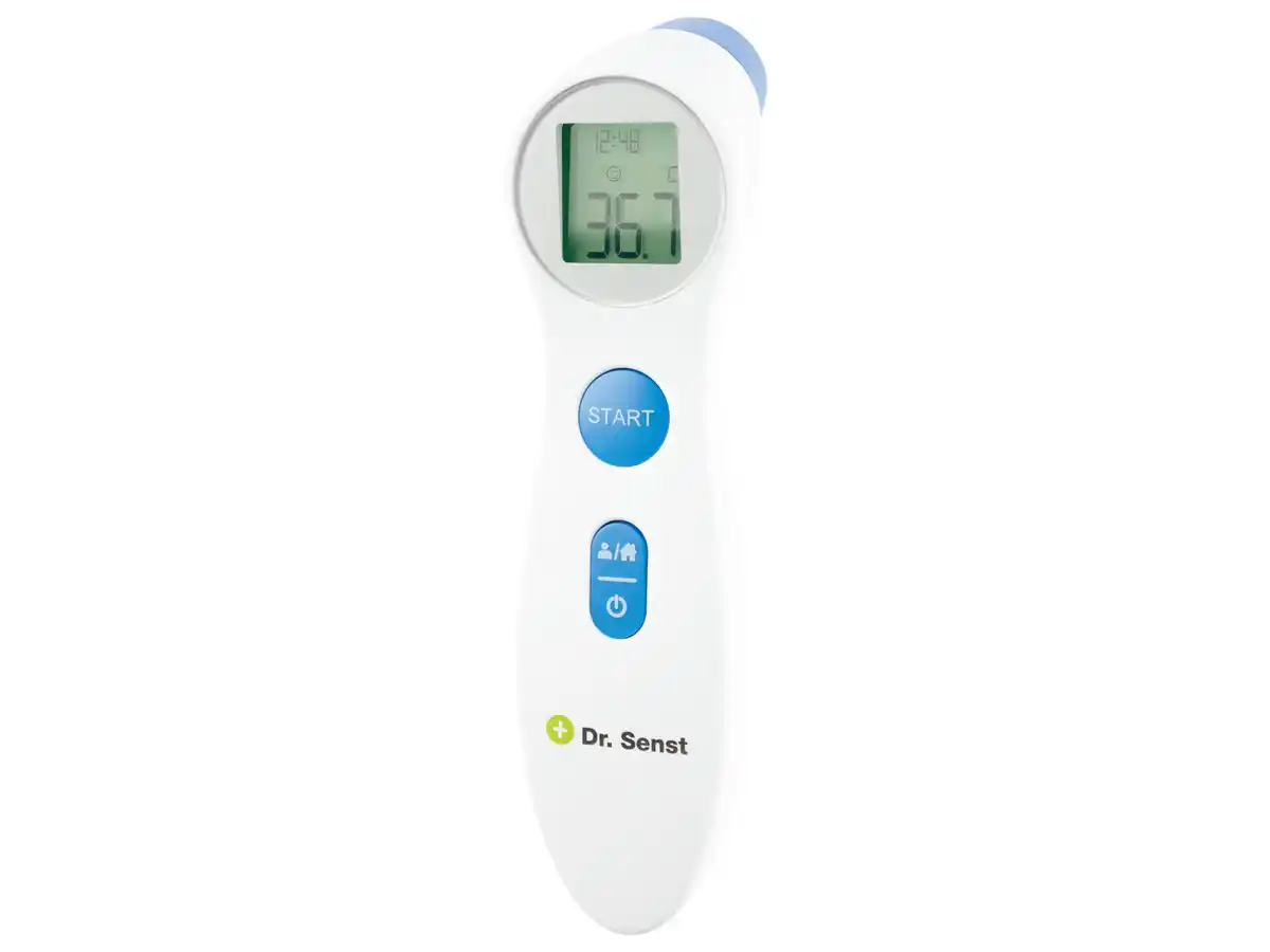 Bild 4 von DR. SENST Stirn-Thermometer, 2in1, mit Infrarot-Sensor