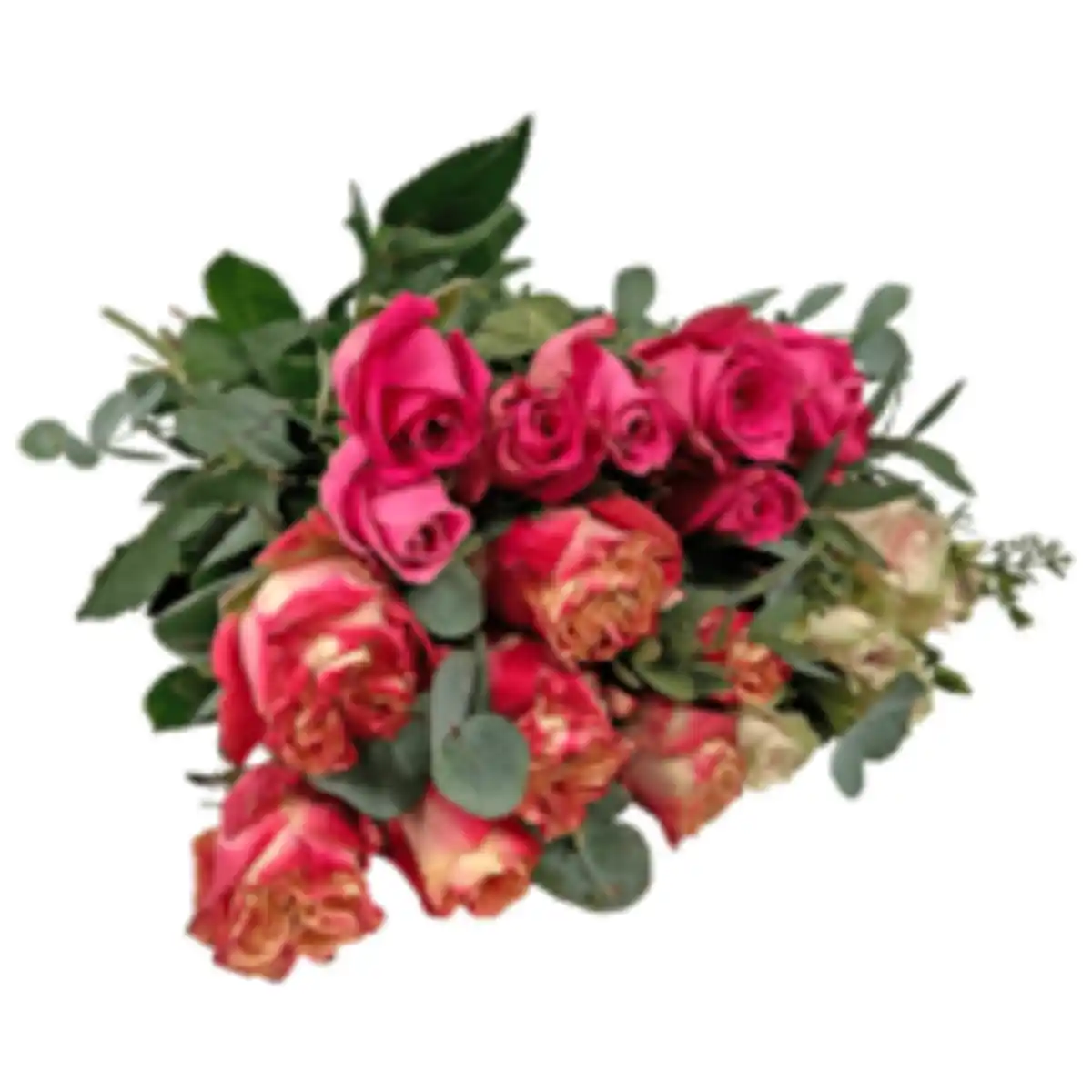 Bild 1 von Rosen mit Eukalyptus