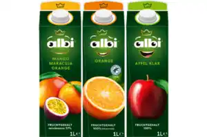 albi Fruchtsaft oder Nektar