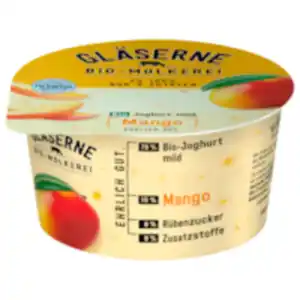 Gläserne Bio-Molkerei Bio-Joghurt mild