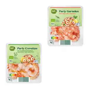 BIO Party-Garnelen / -Crevetten