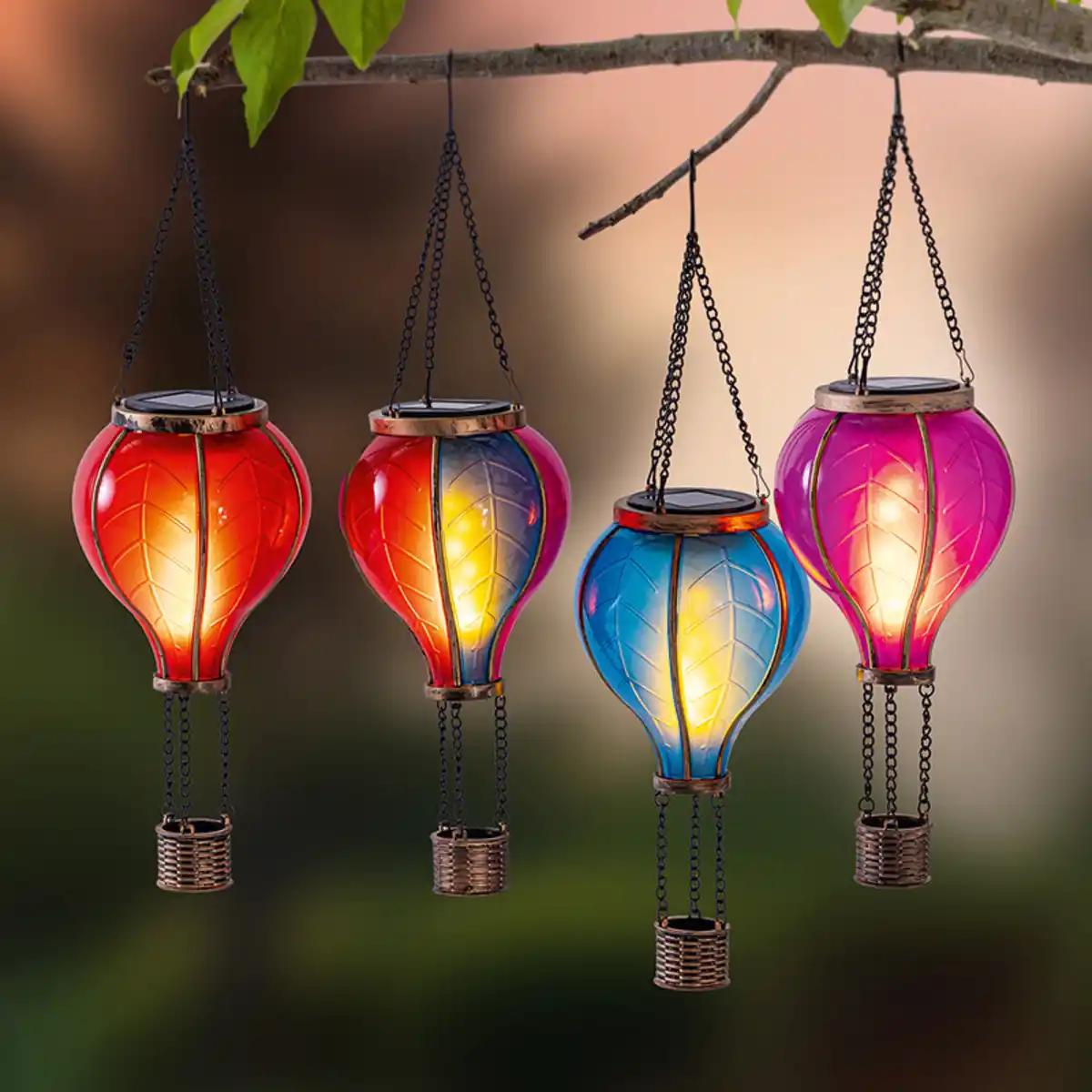 Bild 1 von I-Glow LED-Solar-Heißluftballon