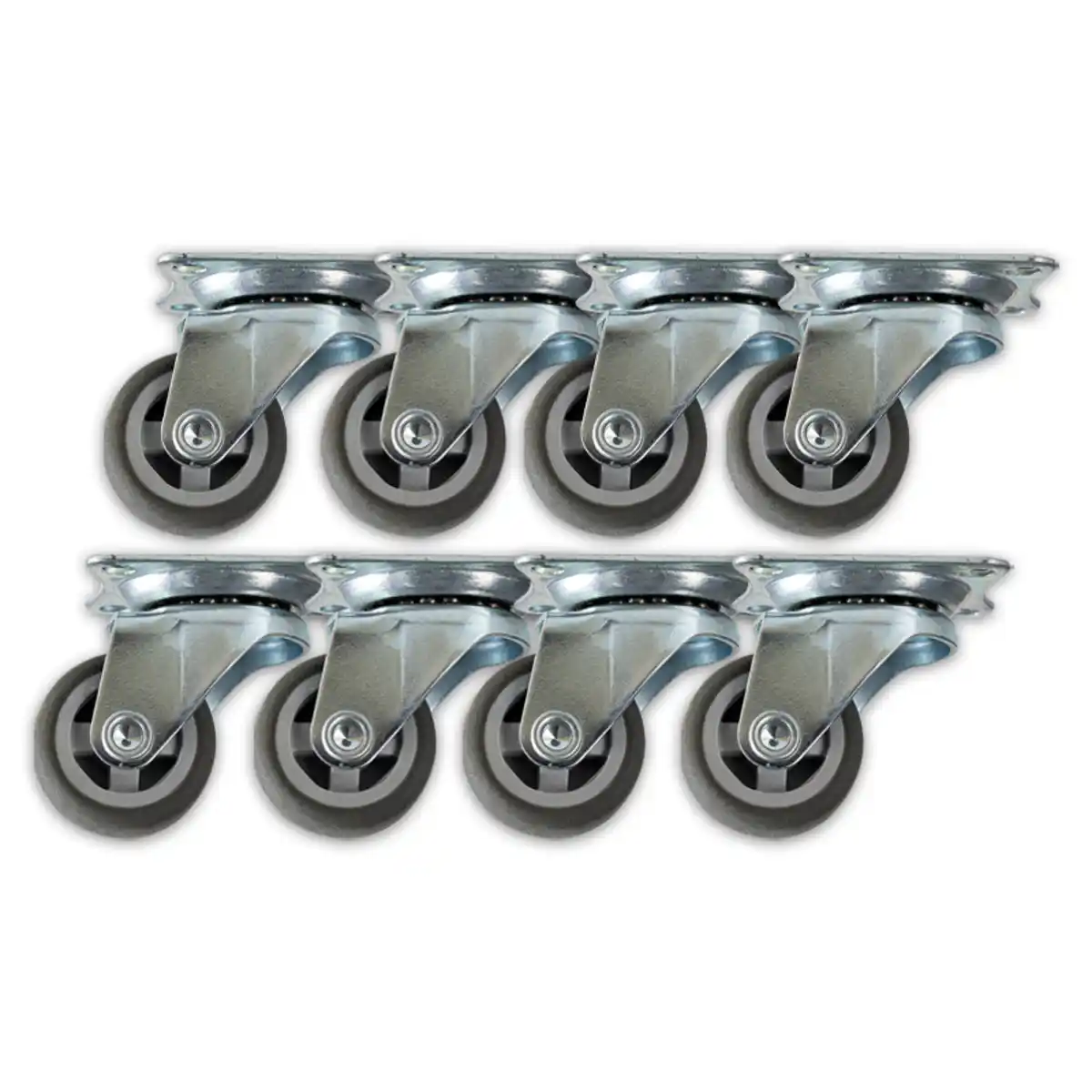 Bild 1 von Kraft Werkzeuge Lenkrollen 8er-Set